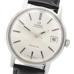 OMEGA オメガ ジュネーブ 手巻き 136.041 良稼働 新品リザード本革 