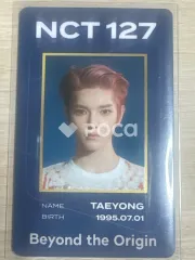 NCT テヨン Beyond the Origin IDカード + ペンライトデコシールSETのサムネイル