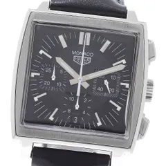 タグホイヤー TAG HEUER CS2111 モナコ クロノグラフ デイト 自動巻き メンズ 保証書付き_962424のサムネイル
