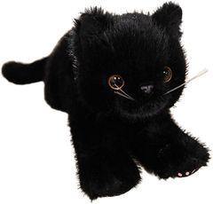 希少 80年代 ビンテージ 日本製 童心 黒猫 ぬいぐるみ レトロ 昭和