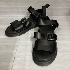 Dr. Martens サンダル ブラック UK6 - メルカリ