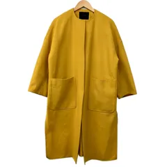 yori(ヨリ) コート サイズF レディース美品  - イエロー 長袖/冬のサムネイル