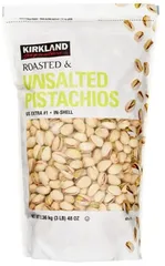 カークランドシグネチャー 素焼き無塩ピスタチオ 1.36kg　Kirkland Signature Roasted Unsalted Pistachiosのサムネイル