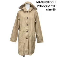 ◇ マッキントッシュフィロソフィー MACKINTOSH PHILOSOPHY ステンカラーコート リバーシブル 長袖 アウター 40 L 11号 レディース S6F738のサムネイル