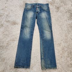 archive grunge fade denim pants y2k - メルカリ