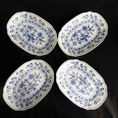 NARUMI ボーンチャイナ ミラノ 25cm サンドイッチトレイ 4枚セット