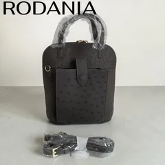 RODANIA オーストリッチ レザー ショルダーバッグ レディース 2WAY 本革のサムネイル