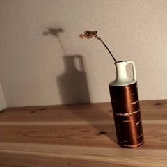 ♪時代の細竹編みの大型花器 高さ48㌢ - メルカリ