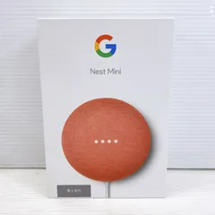 ■ GOOGLE スマートスピーカー NEST MINI 第2世代 GA01141 コーラル 良品 ■のサムネイル