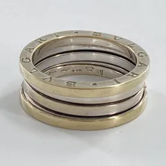 【中古】BVLGARI B.zero1 リング シルバー ゴールド ブルガリ 750[10]のサムネイル
