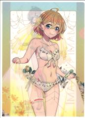 七海麻美 ウエディング水着 描き下ろしB2 タペストリー 彼女、お借りし