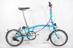 BROMPTON 折りたたみ自転車 グリーン - メルカリ