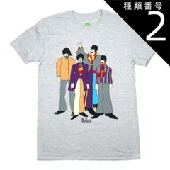 (種類2：Medium) The Beatles / Yellow Submarine Tee 4 (Grey) - ザ・ビートルズ Tシャツのサムネイル