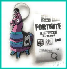FORTNITE ラバー マスコット3 【 ラマ LLAMA  】(単品)　新品未使用 内袋未開封１個 キーリング キーホルダーのサムネイル