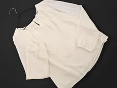 PROPORTION プロポーション ボディドレッシング タック ブラウス シャツ sizeM/白 ■◇ レディースのサムネイル