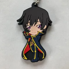 【N10】一番くじ コードギアス 反逆のルルーシュ×亡国のアキト L賞 ラバーストラップ  ルルーシュ・ランペルージのサムネイル