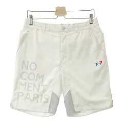 サイズ：M NO COMMENT PARIS　ノーコメントパリ  ハーフパンツ  ホワイト系 [240101257606]# ゴルフウェア メンズ ストストのサムネイル