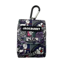JACK BUNNY ジャックバニー  スコープケース ポーチ ドラえもん 総柄 パープル系  [240101726270] ゴルフウェア ストストのサムネイル