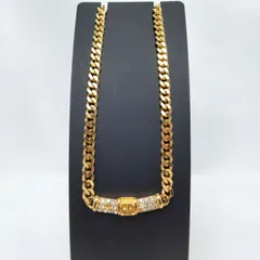 ✨️Christian Dior✨️クリスチャンディオール CDロゴネックレス ゴールドのサムネイル