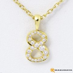 EYEFUNNY （アイファニー）K18 YGナロースクリューチェーンネックレス