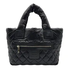 シャネル CHANEL コココクーントートPM A48610 15番台 ブラック ナイロン レディース トートバッグのサムネイル