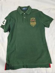 ラルフローレン ロンドン ビッグポニー ポロシャツ y2k ロンドン ピチt