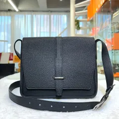 Hermes スティーブ ライト メッセンジャーバッグ/クロスバッグ ブラック U刻印-G093001のサムネイル