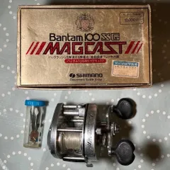 【当時物 箱付】シマノ バンタム 100SG マグキャスト ベイトリール Bantam 100SG MAGCAST SHIMANO オールドタックル ヴィンテージ バス釣り トップウォーター 稀少 輸出歓迎 SONY代行歓迎 Vintageのサムネイル
