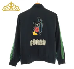 COACH × ディズニー サーフ ミッキーマウス ワッペン トラック ジャケット レディース コーチのサムネイル