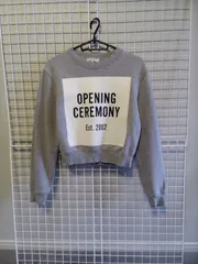 OPENING CEREMONY スウェット ロゴ クロップド丈のサムネイル