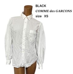 希少 15年製 ブラックコムデギャルソン 上質 バックタック デザイン