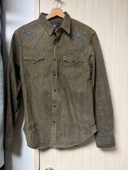 RRL スタッズ デニムシャツ Double RL - メルカリ