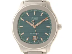PIAGET ピアジェ ポロS 世界限定888本 G0A45005 腕時計 ステンレススチール グリーン文字盤 自動巻き メンズ【中古】【472】SJのサムネイル