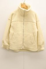 中古】 EMODA レディースフリースジャケット F オーバーボアブルゾン 