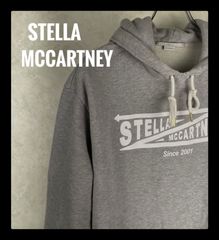 手提付STELLA MCCARTNEY  ロゴ パーカー グレー L〜LL Stella McCartney（ステラマッカートニー）ロゴパーカー XS - メルカリ