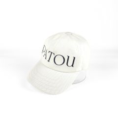 PATOU ホワイト キャップ 美品 タグ袋あり - メルカリ