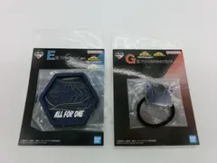 【TAKA128-29】△僕のヒーローアカデミア ヒロアカ　一番くじ E賞＆G賞 グッズ2点セット　ラバートレイ＆アクリルマルチバンドのサムネイル