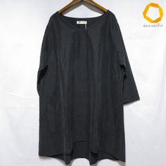 マカナナキャシー】チュニック ワンピース タグ付き 新品 黒 花柄