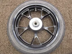 ZRX1200S フロントホイール □B8894！ZRT20A カワサキ 【 ZRT20AE 】 他車流用 キャブ車 動画有のサムネイル