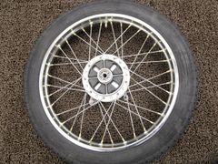 旧車‼️KAWASAKI マッハ/ケッチ フロント/リアホイールセット‼️当時物‼️ 旧車‼️KAWASAKI マッハ/ケッチ フロントホイール&タイヤセット‼️当時