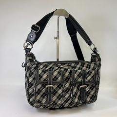 Burberry bluelabel oneshoulderbag check - メルカリ