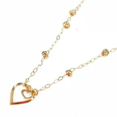 Samantha Tiara サマンサティアラ K18ブレスレット  ハート/K18YG/総重量1.0g    ゴールドカラー レディース / 240001213591のサムネイル