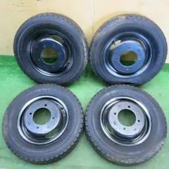 バリ溝！22年！9分◎トラック 145/80R12 80/78N トーヨー デルベックス 935 DELVEX スチール 12インチ PCD150/4H◎6061802HAスのサムネイル