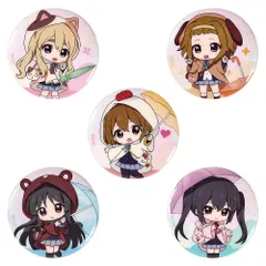 【予約】【新品】けいおん！ ふわ雨シリーズ トレーディング缶バッジ 5個入り1BOX【正規品】のサムネイル