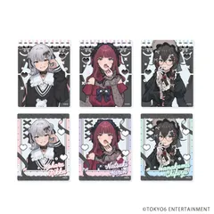 【予約】【新品】TOKYO6キャラクターズ アクリルカード 01 描き下ろしイラスト 6個入り1BOX【正規品】のサムネイル