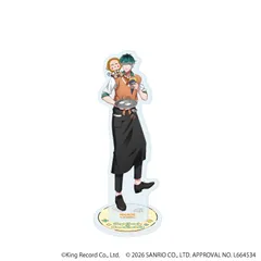 【予約】【新品】ヒプノシスマイク SANRIO NAKAYOKU EDIT アクリルスタンド 13 白膠木 簓×おさるのもんきち コラボイラスト【正規品】のサムネイル