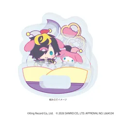 【予約】【新品】ヒプノシスマイク SANRIO NAKAYOKU EDIT ゆらゆらアクリルスタンド 17 四十物 十四×マイメロディ コラボイラスト【正規品】のサムネイル