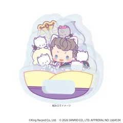 【予約】【新品】ヒプノシスマイク SANRIO NAKAYOKU EDIT ゆらゆらアクリルスタンド 18 天国 獄×ニャニィニュニェニョン コラボイラスト【正規品】のサムネイル