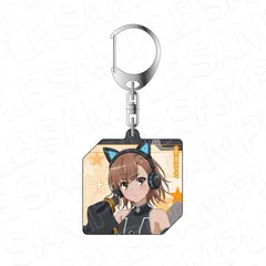 【予約】【新品】TVアニメ とある科学の超電磁砲T アクリルキーホルダー 御坂美琴 ゲーミング ver.【正規品】のサムネイル