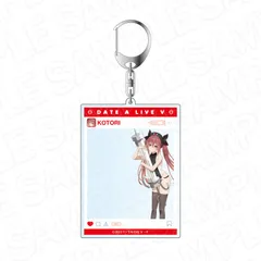 【予約】【新品】デート・ア・ライブV SNS風アクリルキーホルダー 五河琴里 南の島のナース ver.【正規品】のサムネイル